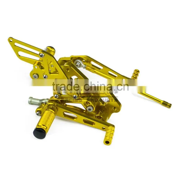 ARS-K6 Customized CNC Aluminium Racing Footrest Peg Motorcycle for Suzuki GSXR 600/750 06-09 photo-2