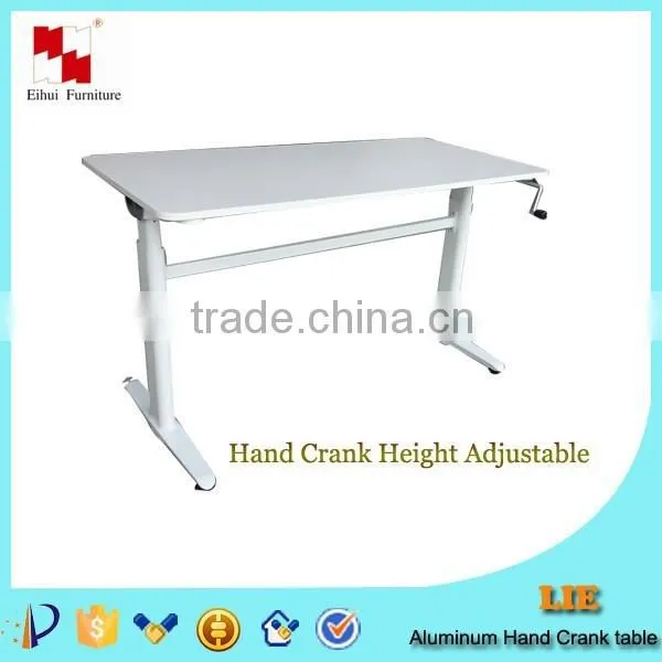 Telescopic Table Legs Manual Height Adjustable Office Desk Frame