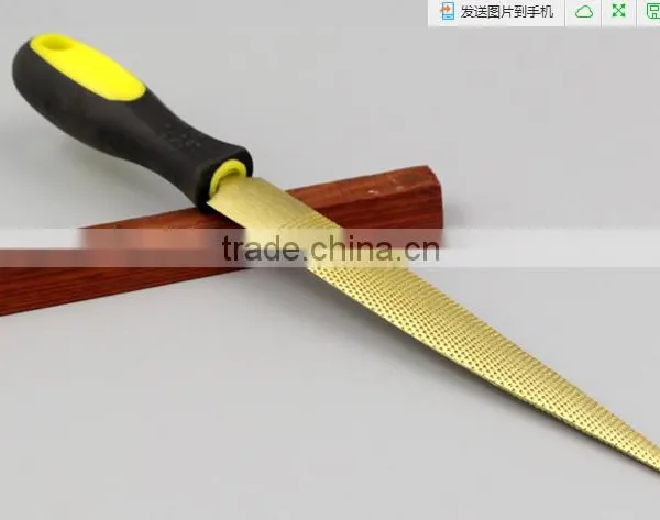High-carbon Steel Wood Rasp With Gold Color photo-3
