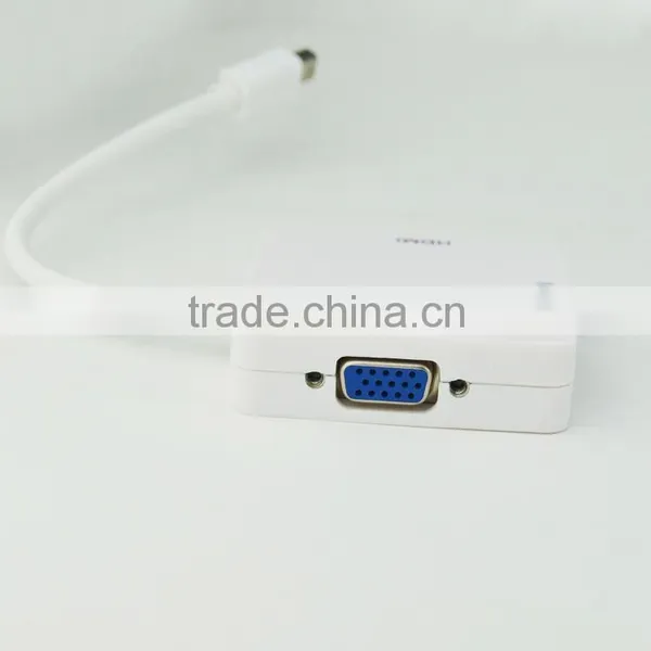 Custom Mini dp to Dvi Vga Converter for Projector photo-3