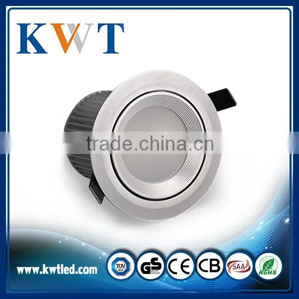 2015 New Design Dimmable Recessed Led Downlight 10W Adjustable High Cri 3000K Led Downlight