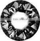New Diamond 7 Tone Black Color Eye Contact Lenses/soft and Piercing Contac Lens