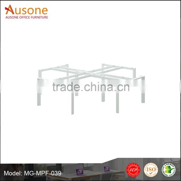 Top Wood and Mental 4 Person Workstation Office photo-2