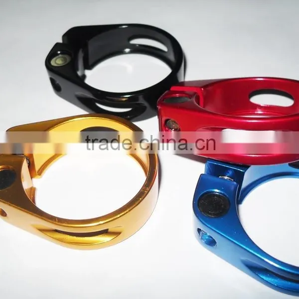 6061 Aluminum Fixed 28.6/30.2/31.8/34.9/38.5 Bicycle Aluminum Seat Post Clamps photo-2