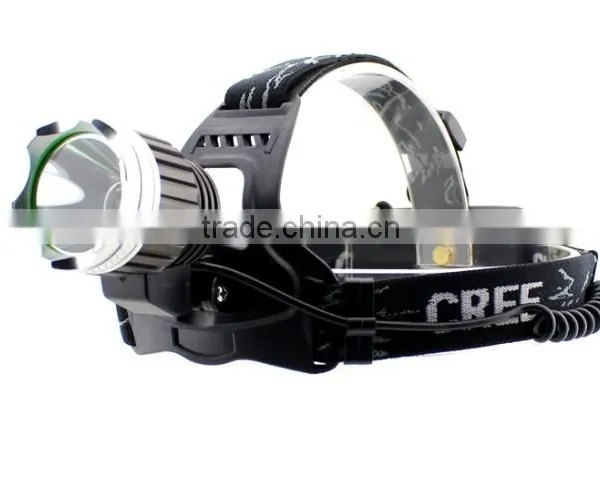 High Power Aluminum 2 LED Rechargeable Headlamp photo-4