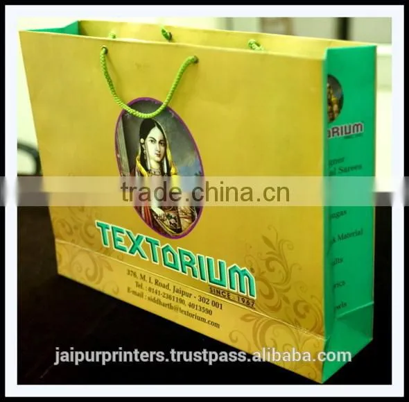 Exclusive Textured /Embossed Paper Bag