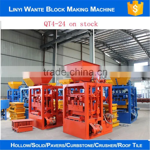 QT4-24 Low Price High Quality Small Business Block Manufacturing Machine for Sale photo-2