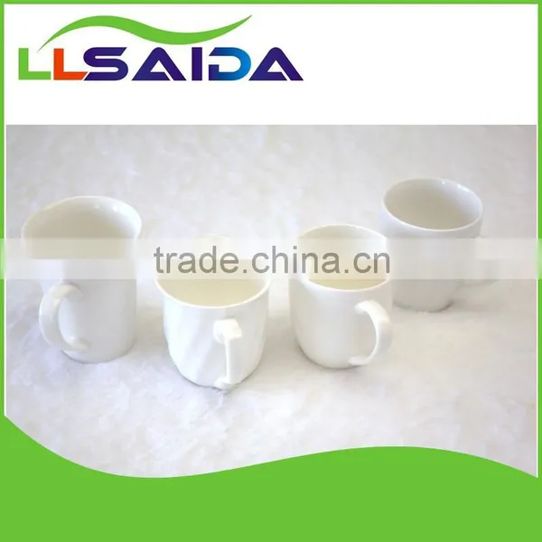 High Quality Fine Porcelain Mugs Saida White Porcelain