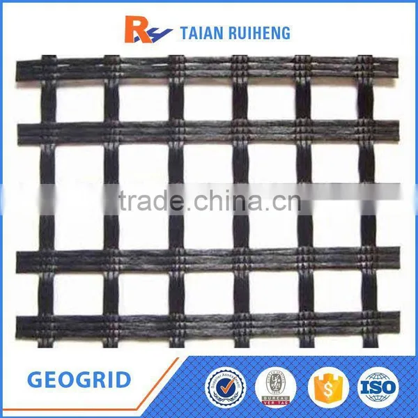 Fiberglass Geogrid Coated By Asphalt photo-3