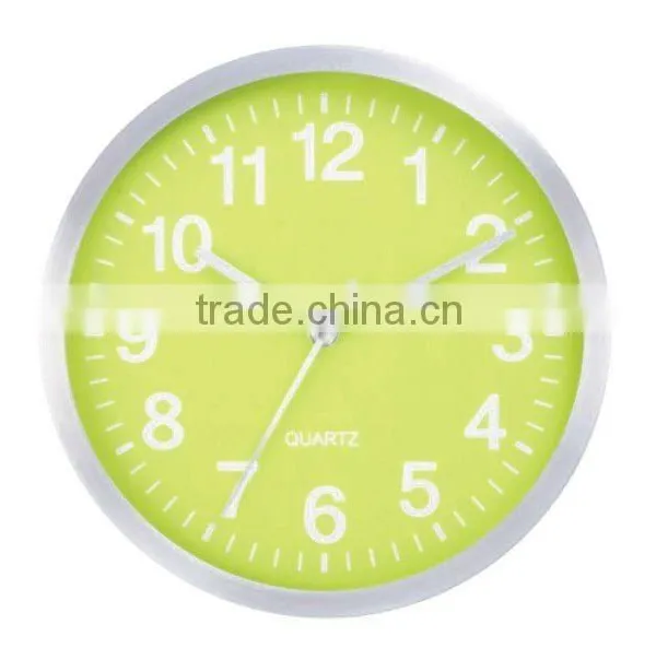 14 Inch Metal Wall Mounted Clock, Decorative Wall Aluminium Round Clock photo-2