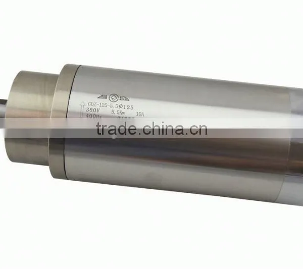 GDZ125-5.5 Toauto 18000rpm 5.5kw Water Cooled Spindle Motor for Cnc photo-2