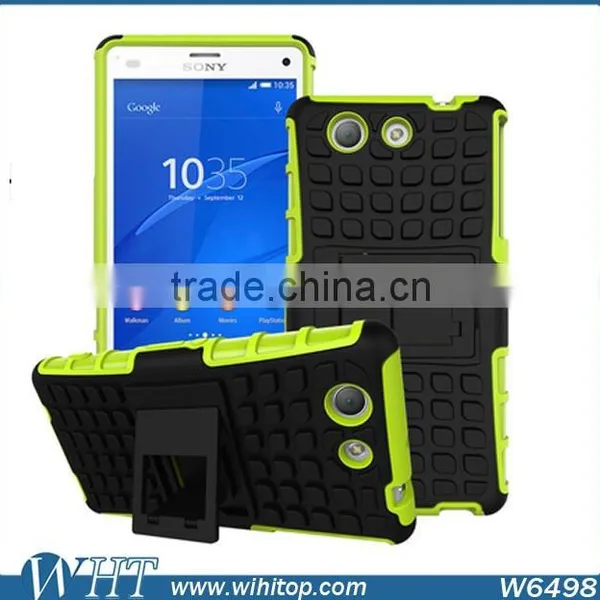 TPU+PC Hard Case for Xperia Z4, High Quality 2 in 1 Hybrid Cell Phone Case for Xperia Z4 Compact photo-3