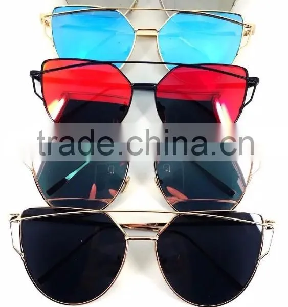 Revo Full-rim Metal Frame Round Lens Fashion Style