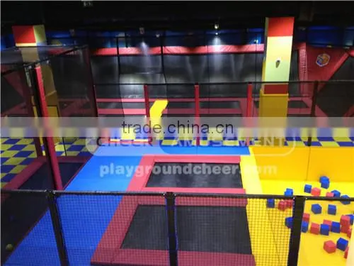 Cheer Amusement Custom Indoor Big Trampoline Park photo-2
