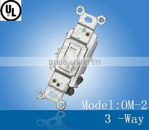 3-way toggle switch UL approve