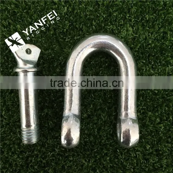 Chain D Type Shackle With Round Pin photo-3