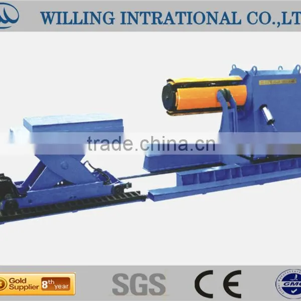 Steel Tile Forming Machine Consists of Uncoiler