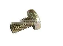 Carbon Steel Pan Head Screws With Cross Drive Yellow Zinc DIN7985 photo-2