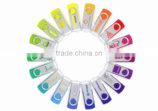 2016 Hot Selling Swivel Usb Flash Drive 2GB/4GB/8GB/16GB/32GB photo-6