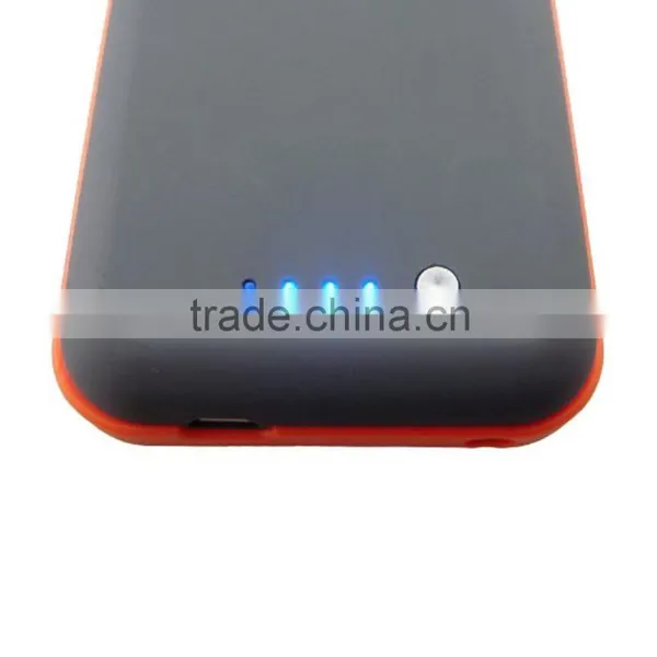 3800mAh Matte Plastic Protective Charging Power Bank Case Cover for IPhone 6, External Backup Battery Case Cover for IPhone 6 photo-3