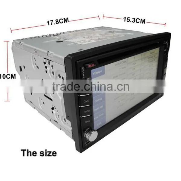 Car Multimedia System FM AM RDS 2 Din Car Audio photo-4