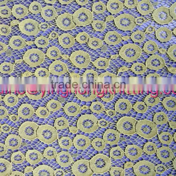 Womens bar lace fabric ,loops and dot deaigns fabric lace