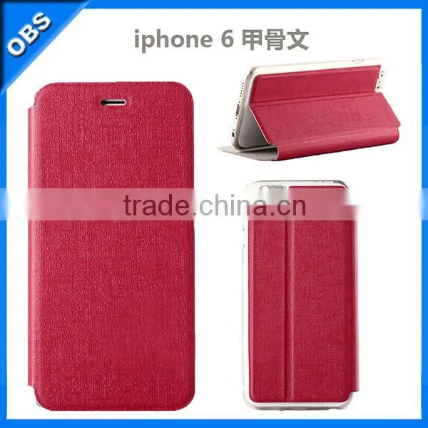 PU Leather Mobile Phone Case With Stand Function for Iphone6 Iphone6s