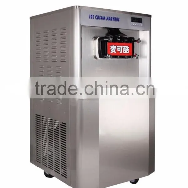 Ce Hot Sale Three Colour &amp;three Flavours Ice Cream Machine photo-3