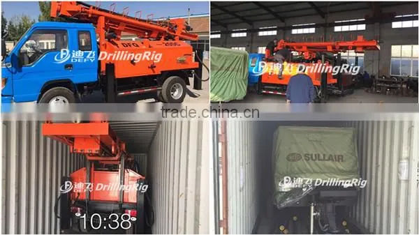 200m Dfc-200 China Factory Truck Mounted Rotary Used Water Well Drilling Machine Price for Sale photo-3