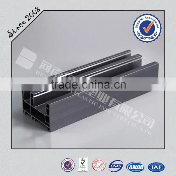 Color UPVC Profile, Full Color UPVC Profile; Decorative UPVC Profile; Color Co-extrusion Profile photo-2
