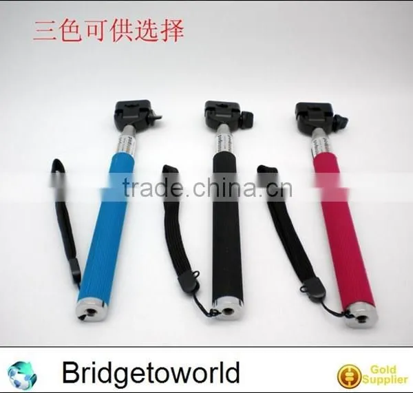 self-pole selfie monopod selfie stick for smartphone