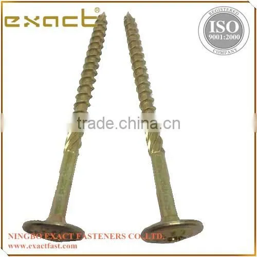 Galvanized Knurling Wood Decking Screw/ Chinese Manufacturer photo-3