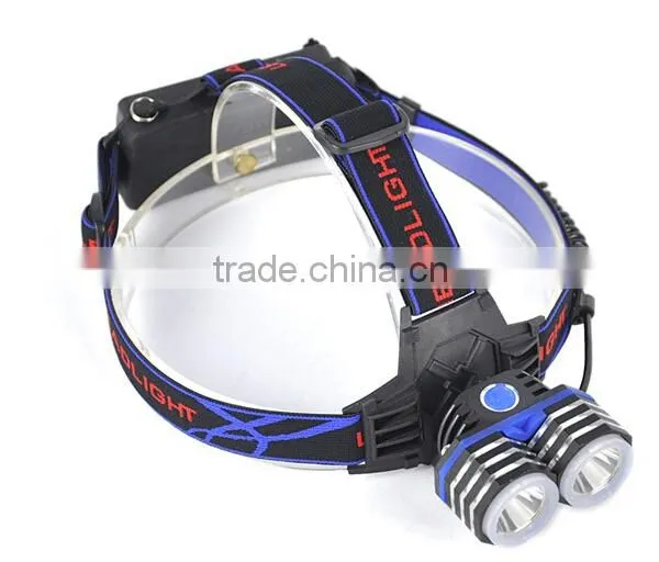 IP65 IP Rating and LED Light Source Rechargeable Led Headlamp photo-4