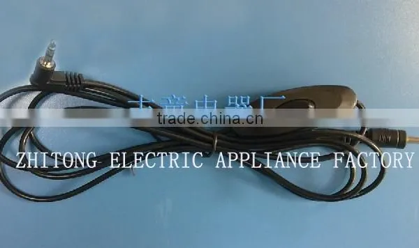DC cable with plug DC plug