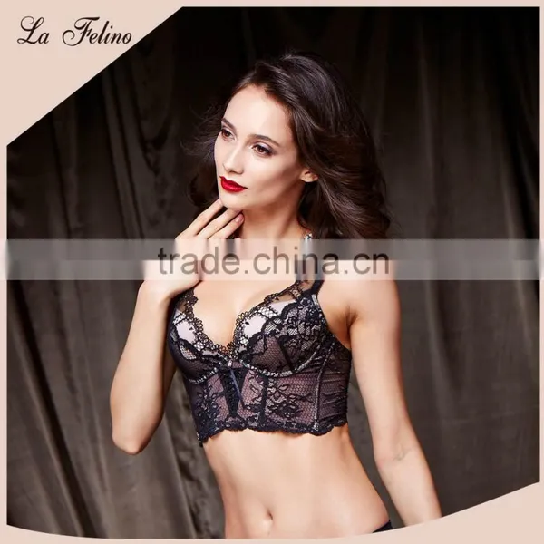 Pin up Girl D70 Cup Stretchy Crop Top Sexy Lingerie Corset