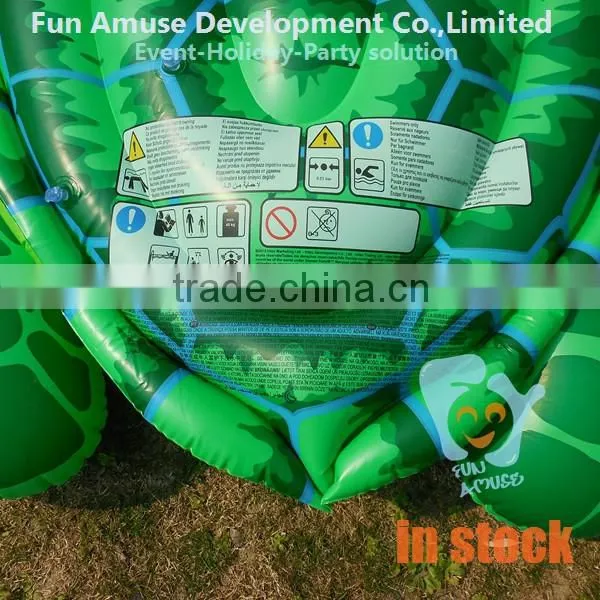 PVC Factory Price Turtle Design Animal Pool Float Inflatable Donut photo-5