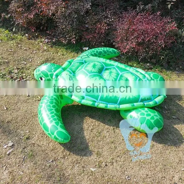 Water Play Equipment Turtle Design Animal Pool Float Inflatable Donut photo-3