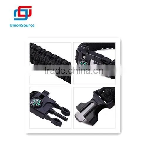 High Bear Capacity Paracord Bracelet With Whistle Buckle,paracord Bracelet Weave Patterns Supplier's Choice photo-3