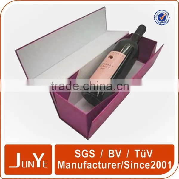 Custom Size Chipboard Shipping Wine Box With Dividers