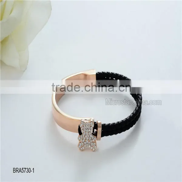 Alloy Plating Hollow Diamond Bracelet Bangle photo-6