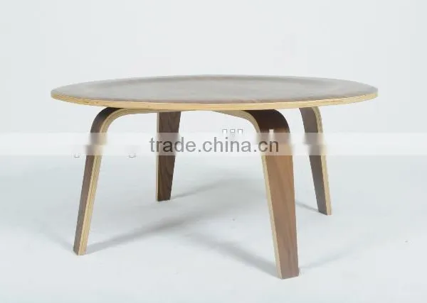 Wooden Round Table With Four Legs photo-3