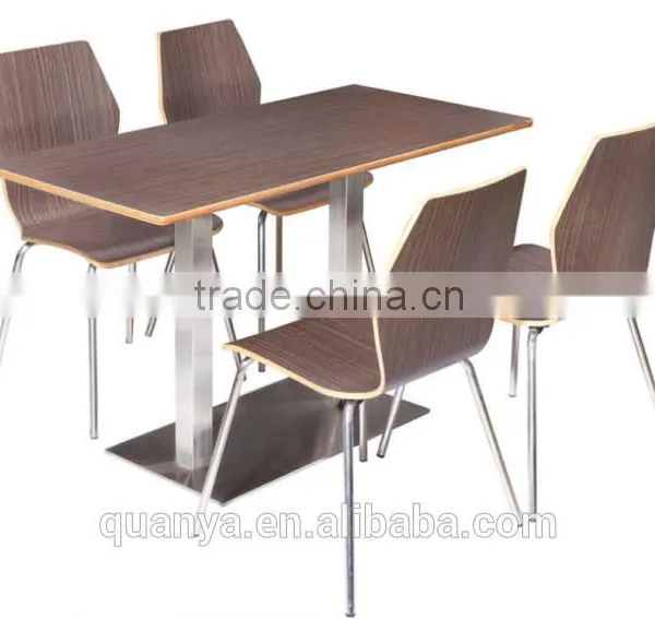 Dining Room Furniture/Dining Table and Chairs Set for Fast Food /KFC