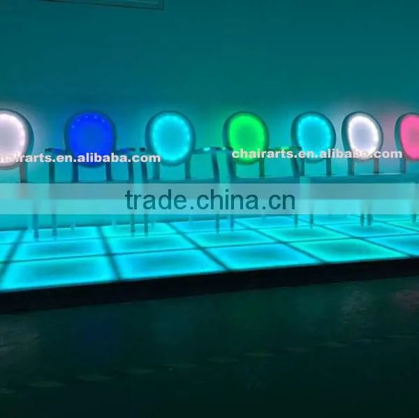 Commercial Use Led Acrylic Light Up Chairs photo-4