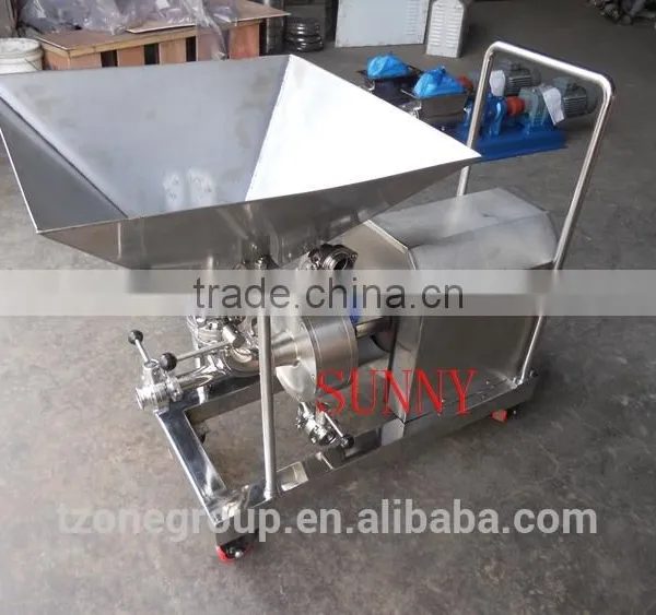 CE Approve Inline Homogenizer With Hopper Design photo-2