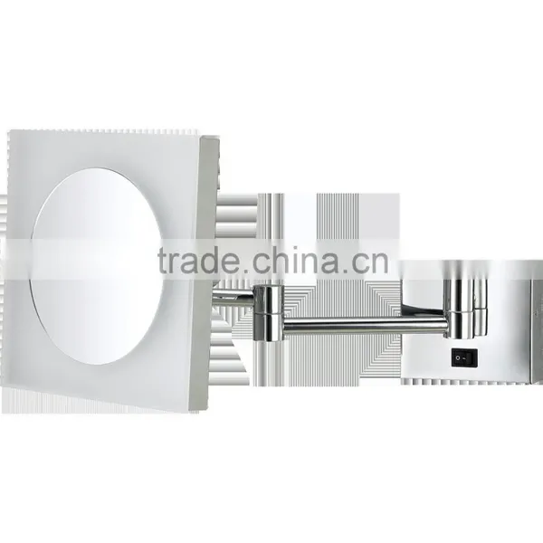 Double Sided LED Cosmetic Mirror Wall Mounted