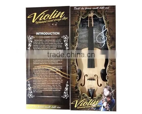 Newest Touch Sensitive Wooden Electronic Violin Toy Mini Violin Toy Kid Toy Violin Musical Toy photo-2