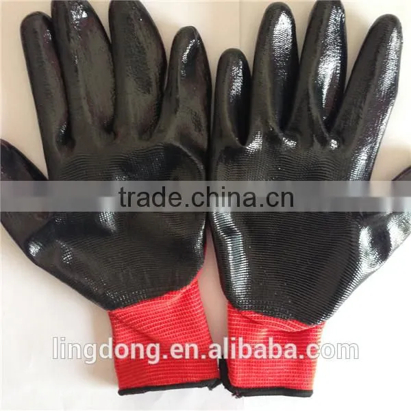 Nitrile Coated Thin Nylon Glove photo-4