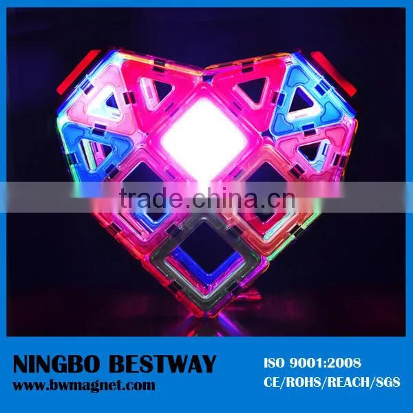 Educational Magnetic Toys Block Super Quality Magnetic Building Blocks Plastic Building Connector
