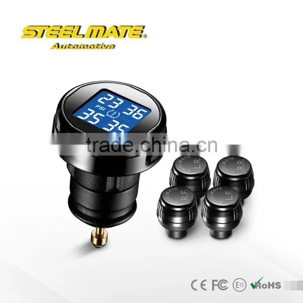 2015 Steelmate TP-74B Lcd Monitor Tpms Digital Tyre Inflator,wireless Motorcycle Tpms, Truck Tpms photo-2