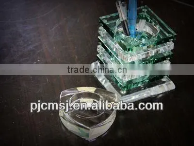 Crystal Glass Ashtray for Decration or Gift photo-3